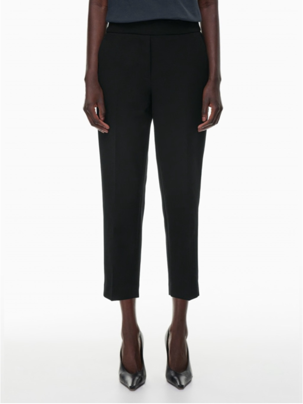 Babaton Conan Cropped Pant Black Size 4 Aritzia